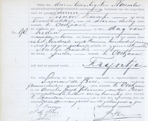 1914GebOznTrijntjeTumpGeboorteakte.jpg