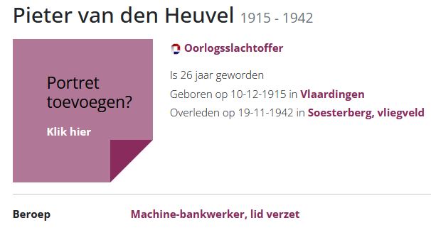 Heuvel, Pieter Czn van den